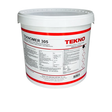 Гидроизоляция акриловая эластичная Teknomer 305 для балконов и террас, 20 кг